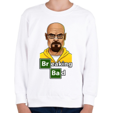 PRINTFASHION Breaking Bad - Gyerek pulóver - Fehér