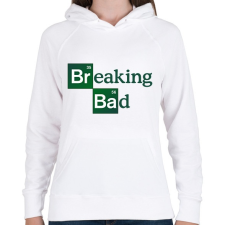 PRINTFASHION Breaking Bad - Női kapucnis pulóver - Fehér női pulóver, kardigán
