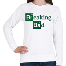 PRINTFASHION Breaking Bad - Női pulóver - Fehér női pulóver, kardigán
