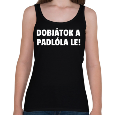 PRINTFASHION BRIAN ÉLETE - Női atléta - Fekete