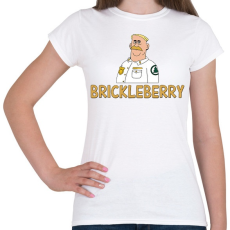 PRINTFASHION Brickleberry: Woody - Női póló - Fehér