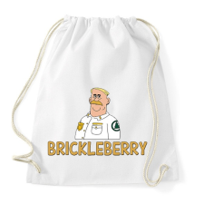 PRINTFASHION Brickleberry: Woody - Sportzsák, Tornazsák - Fehér tornazsák