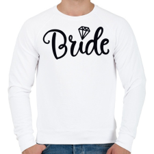 PRINTFASHION Bride - Férfi pulóver - Fehér férfi pulóver, kardigán