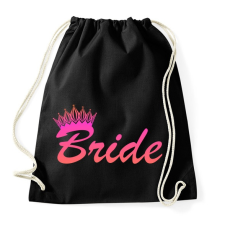PRINTFASHION Bride - Sportzsák, Tornazsák - Fekete tornazsák