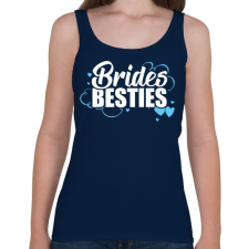 PRINTFASHION Brides BEST - Női atléta - Sötétkék női trikó