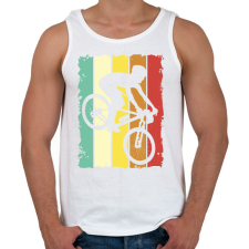 PRINTFASHION Bringás - Férfi atléta - Fehér atléta, trikó