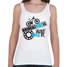 PRINTFASHION bringáznikell - Női atléta - Fehér