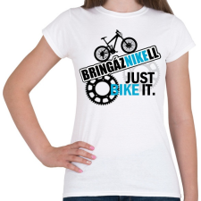 PRINTFASHION bringáznikell - Női póló - Fehér női póló