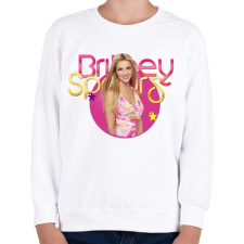 PRINTFASHION britney-fantasy2 - Gyerek pulóver - Fehér gyerek pulóver, kardigán