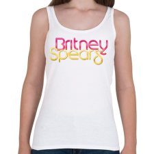PRINTFASHION britney-fantasy3 - Női atléta - Fehér női trikó