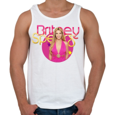 PRINTFASHION britney-fantasy - Férfi atléta - Fehér