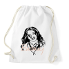 PRINTFASHION britney spears dream2 - Sportzsák, Tornazsák - Fehér