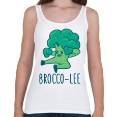 PRINTFASHION Brocco Lee - Női atléta - Fehér