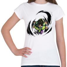 PRINTFASHION Broly - Női póló - Fehér