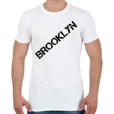 PRINTFASHION Brooklyn  - Férfi póló - Fehér