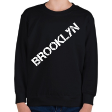 PRINTFASHION Brooklyn - Gyerek pulóver - Fekete gyerek pulóver, kardigán