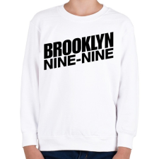 PRINTFASHION Brooklyn Nine-Nine - Gyerek pulóver - Fehér gyerek pulóver, kardigán