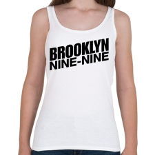 PRINTFASHION Brooklyn Nine-Nine - Női atléta - Fehér női trikó