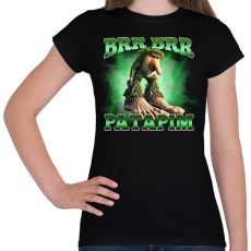 PRINTFASHION Brr brr patapim - Női póló - Fekete