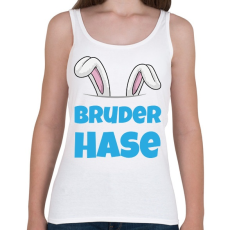 PRINTFASHION Bruder Hase - Női atléta - Fehér