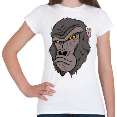 PRINTFASHION Bruti a gorilla - Női póló - Fehér