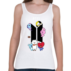 PRINTFASHION BT-21 - Női atléta - Fehér