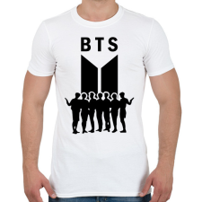 PRINTFASHION BTS 01 - Férfi póló - Fehér férfi póló