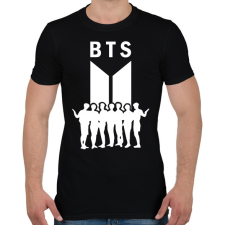 PRINTFASHION BTS 02 - Férfi póló - Fekete férfi póló