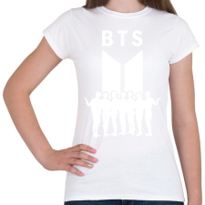 PRINTFASHION BTS 02 - Női póló - Fehér női póló