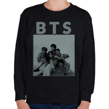 PRINTFASHION BTS 4 - Gyerek pulóver - Fekete gyerek pulóver, kardigán