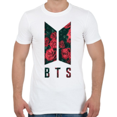 PRINTFASHION BTS - Férfi póló - Fehér