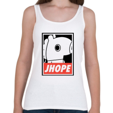 PRINTFASHION BTS Jhope - Női atléta - Fehér női trikó