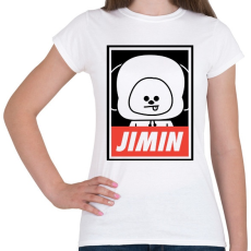 PRINTFASHION BTS JIMIN - Női póló - Fehér