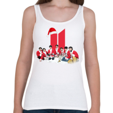 PRINTFASHION BTS Karácsony  - Női atléta - Fehér