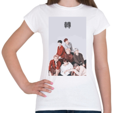 PRINTFASHION BTS Love Yourself Tear - Női póló - Fehér női póló