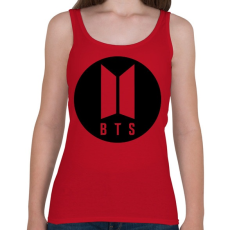 PRINTFASHION BTS - Női atléta - Cseresznyepiros