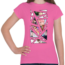 PRINTFASHION BTS - Női póló - Rózsaszín női póló
