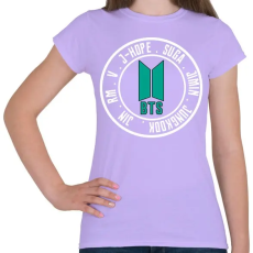PRINTFASHION BTS  - Női póló - Viola