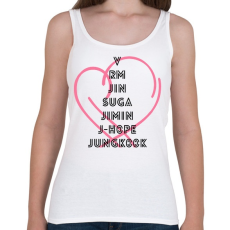 PRINTFASHION BTS PERSONA - Női atléta - Fehér