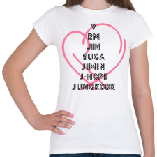 PRINTFASHION BTS PERSONA - Női póló - Fehér női póló