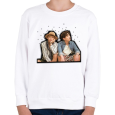 PRINTFASHION BTS // Vkook - Gyerek pulóver - Fehér