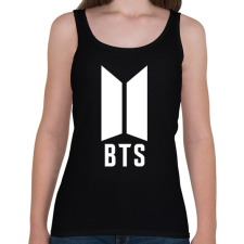 PRINTFASHION BTS white - Női atléta - Fekete női trikó