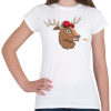 PRINTFASHION Buck - Női póló - Fehér