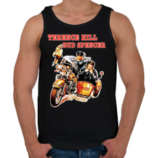 PRINTFASHION Bud Spencer és Terence Hill  - Férfi atléta - Fekete