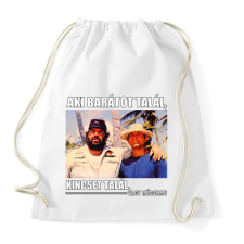 PRINTFASHION Bud Spencer és Terence Hill - Sportzsák, Tornazsák - Fehér tornazsák