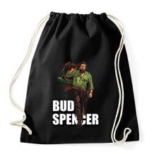 PRINTFASHION Bud Spencer  - Sportzsák, Tornazsák - Fekete tornazsák