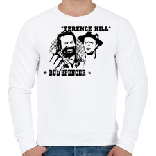 PRINTFASHION Bud Spencer Terence Hill - Férfi pulóver - Fehér férfi pulóver, kardigán