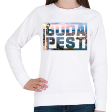 PRINTFASHION Budapest 4 - Női pulóver - Fehér