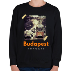 PRINTFASHION BUDAPEST - Gyerek pulóver - Fekete