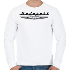 PRINTFASHION budapest-ikarus-black - Férfi pulóver - Fehér